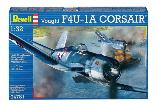 Vought F4u-1a Corsair 1/32 Kit Para Montar Revell 04781