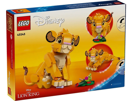 Lego 43243 Simba El Rey Leon 222 Piezas