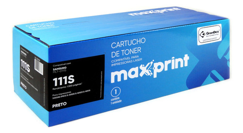 Toner Maxprint Mlt-d111s Tinta Preto