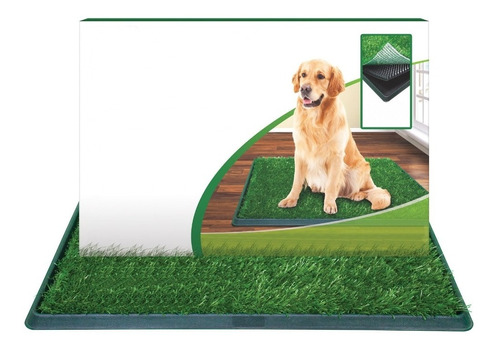 Tapete Green Carpet Grande Sanitario Entrenador Perro