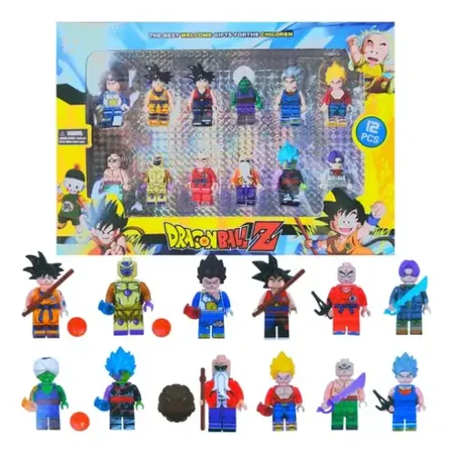 Set Dragon Ball Z 12 Minifiguras Para Bloques | Cuotas sin interés