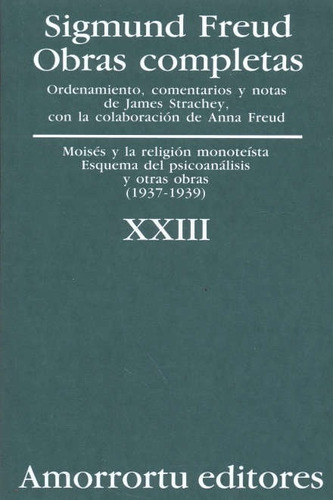 O.completas S.freud:vol.23 / Freud, Sigmund