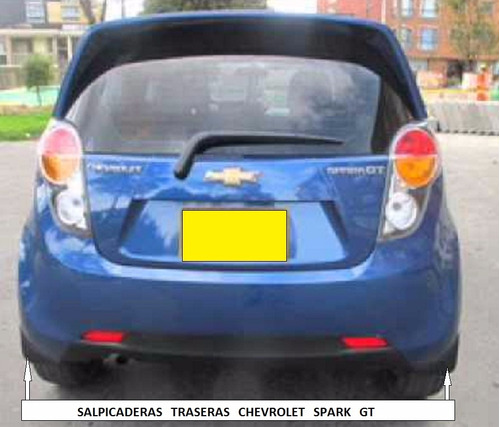 Salpicaderas Traseras Chevrolet Spark Gt