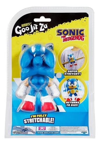 Boneco Elástico Sonic Stretch - Heroes Of Goo Jit Zu - Sunny