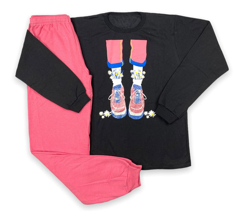 Imagem 4 de 7 de Kit 2 Conjunto Juvenil Menina Moletom Inverno 10 A 14 Anos