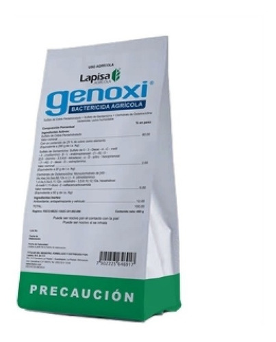Genoxi 800gr Gentamicina Cobre Oxitetraciclina Bactericida