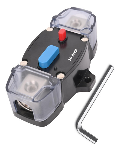 Disyuntor 30a 12-48v Autorecuperación Con Botón De Reinicio