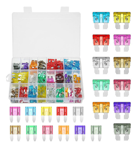 Kit De Fusibles Para Coche Blade Automotive Set Tamaño Mini