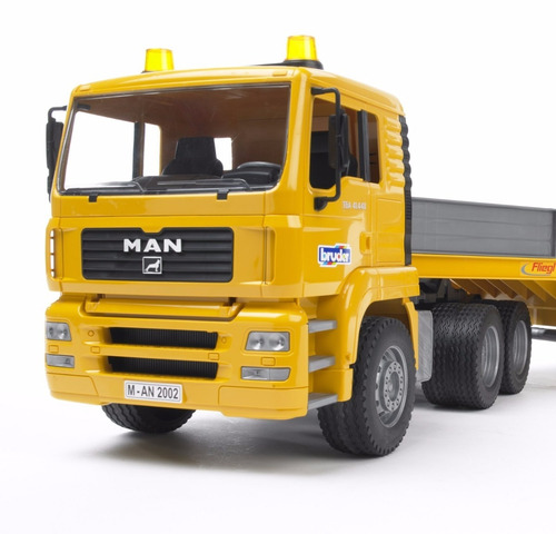 Camión Man Tga C/ Retroexcavadora Bruder 2776 1:16 Alemania
