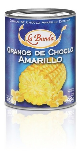Choclo Grano Amarillo Brasil  La Banda 350 Gr