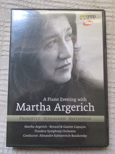 Imagen 1 de 5 de A Piano Evening With Martha Argerich Prokofiev, Schumann