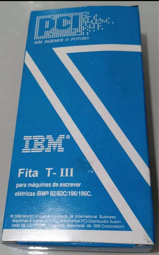 Fita Máquina De Escrever Eletrônica Ibm 82 C - 2 Peças
