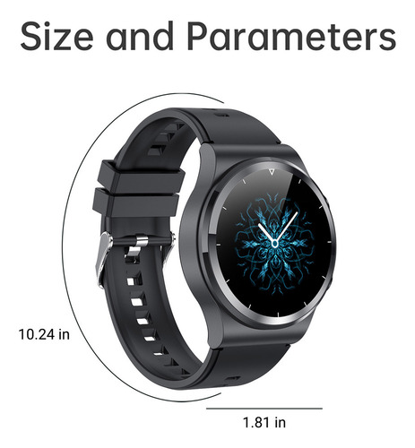 Hf Reloj Inteligente S Con Audífonos, Monitor De Frecuencia