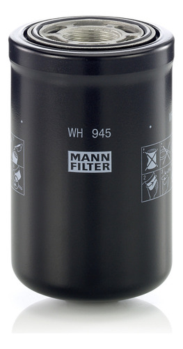 Filtro Oleo Mann Wh945 Compatível Com Bobcat 6599543