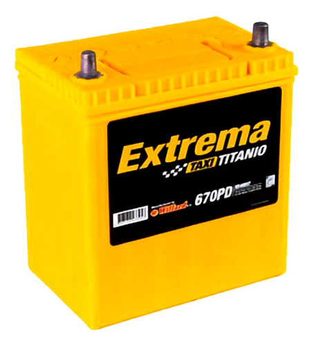 Bateria Para Auto Extrema Bateria Ext Ns40 Pestañ(caja Negr)