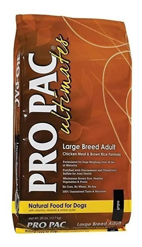 Alimento Perros Adulto Raza Grande Pro Pac Pollo Arroz 12 Kg