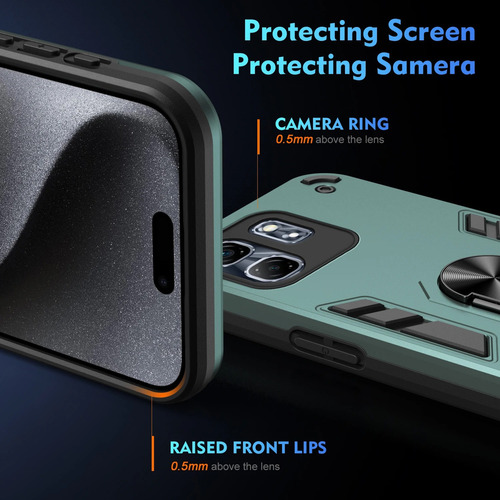 Funda Para Infinix Hot 50i Smart 9 Valiente Cambiante+mica