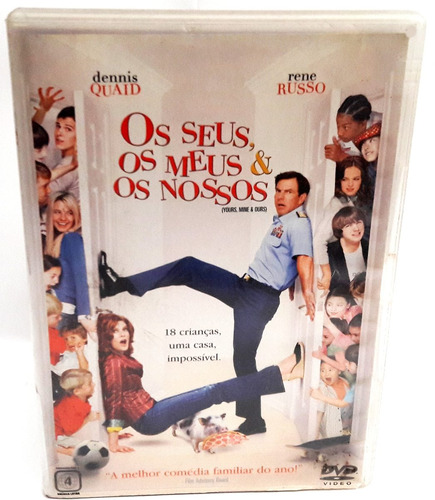 Dvd Os Seus, Os Meus E Os Nossos (original)