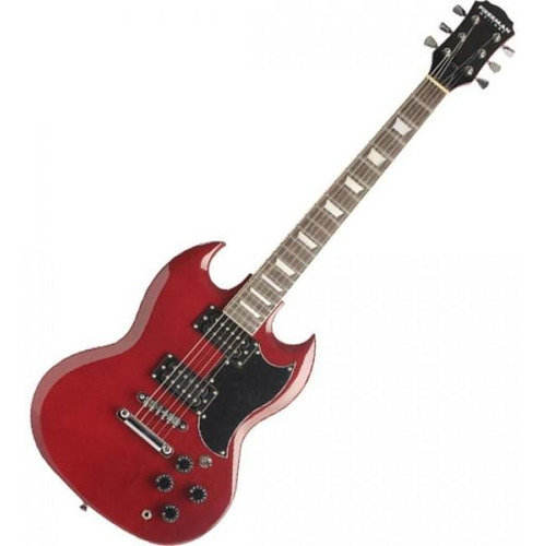 Guitarra Eléctrica Sg Freeman Fre50 Wine Red