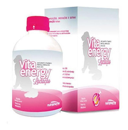 Suplemento Vitamínico Vita Energy Lactação 120ml Nutripharme