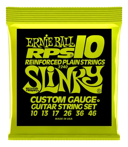 comprar Cuerdas Ernie Ball Regular Slinky Rps 10-46