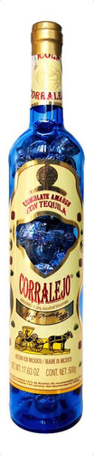 Chocolate Amargo Con Tequila Corrajelo Botella 500 G
