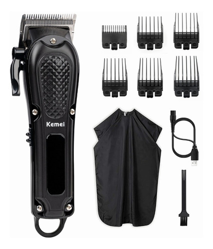 Máquina De Corte De Cabello Kemei Km-1071 Para Hombre