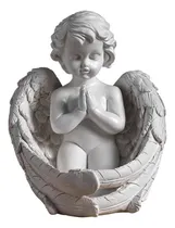 Comprar Portavelas De Ángel De Resina Candelabro De Estatuilla De La