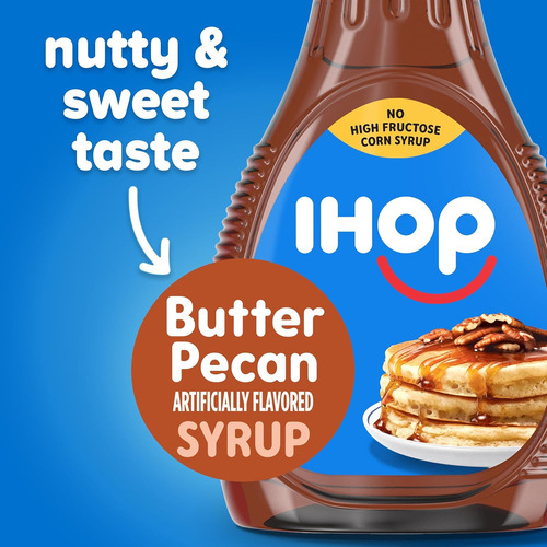 Miel Ihop Sabor Butter Pecan Syrup 709ml