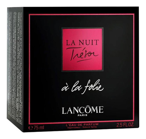 Imagen 4 de 7 de Perfume Lancome La Nuit Trésor À La Folie Edp 75ml Original