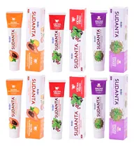 Comprar Kit 6 Pastas De Dientes Sudanta X 100grs Sin Tacc