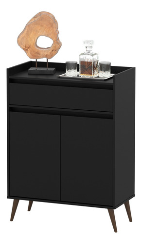 Imagem 1 de 4 de Buffet Aparador Hórus - Preto