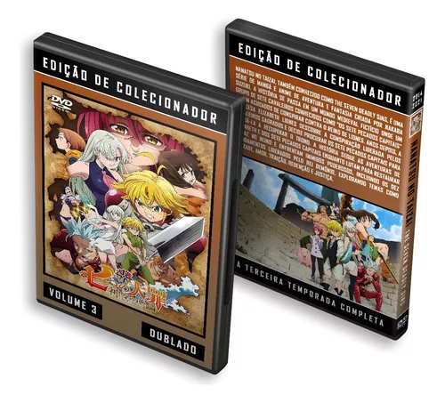 Nanatsu No Taizai - Série Completa + Ovas + Filmes Em Dvd