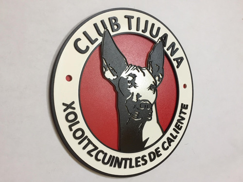 Xolos De Tijuana, Logo En Madera Mdf