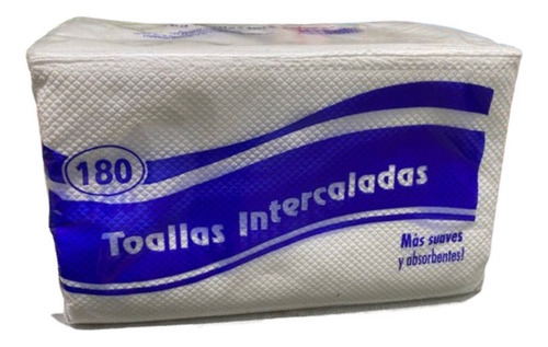 Toallas Intercaladas 180 Hojas