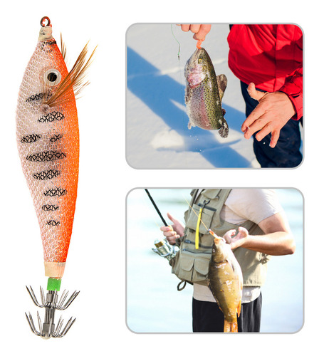 Bx Señuelo De Pesca Linous Squid Jig Para Calamares Y Sepias