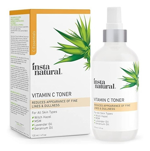  Instanatural Tóner Con Vitamina C, 120 Ml