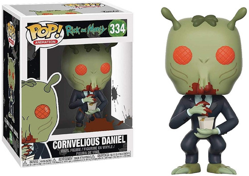 Funko Pop! Animación: Rick Y Morty - Cornvelious Daniel Con