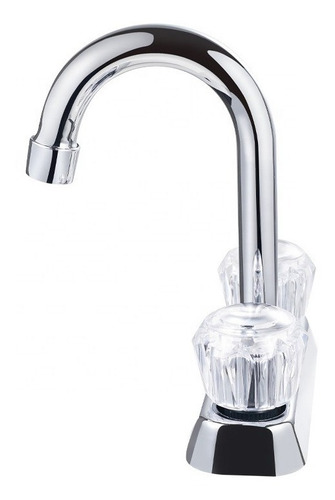 Llaves Lavabo Baño Grifo Mezcladora Acero Inoxidable Cromado Color Plateado