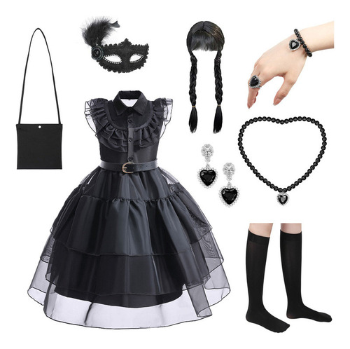 Vestido Para Niñas Disfraz De Cosplay