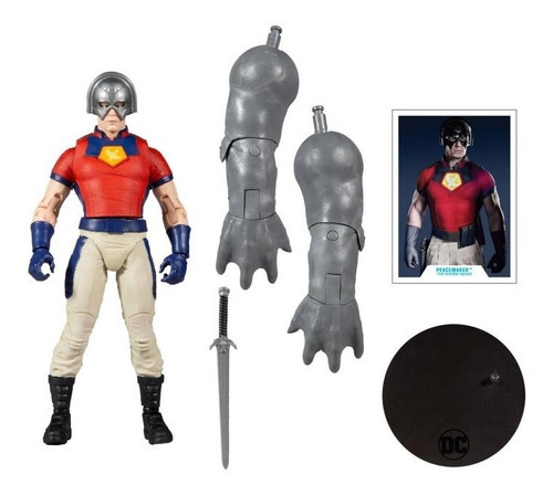 Imagen 3 de 5 de King Shark Wave The Suicide Squad Dc Multiverse Mcfarlane