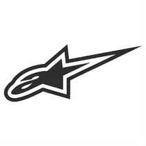 Comprar Calco Alpinestars Vinilo Sticker Tuning Moto Auto 14 X 6