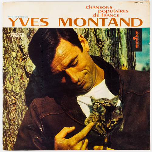 Disco Vinil Lp Yves Montand Chansons Populaires Importado