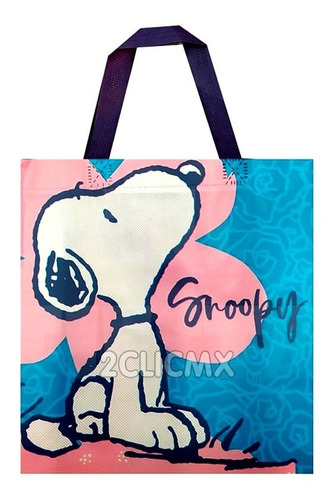 12 Bolsas Dulceros Dulcera Recuerdo Fiestas Bolos Snoopy 