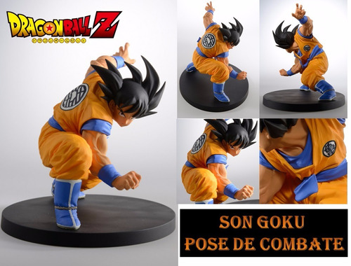 Figura Muñeco Dragon Ball Z Guerrero Son Goku Pose De Pelea | Cuotas sin  interés