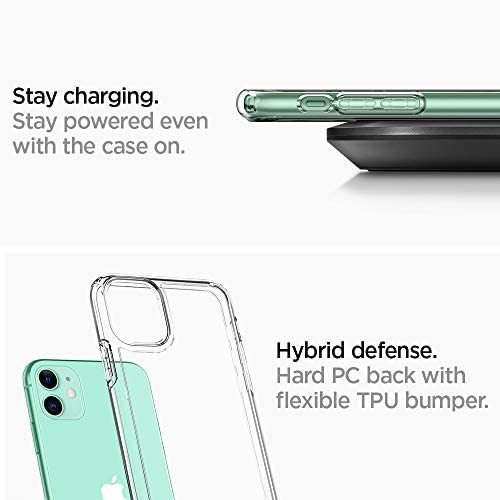 Imagen 7 de 8 de Funda Spigen Para iPhone 11 Ultra Hybrid - Clear
