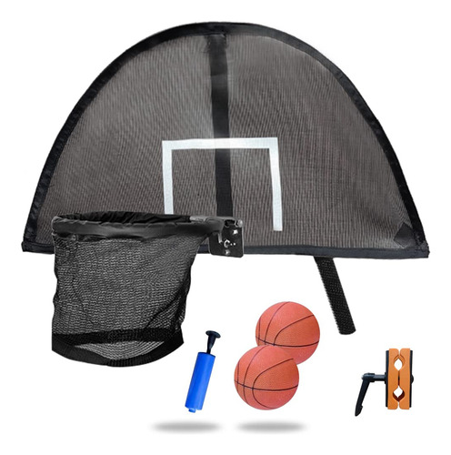 Jumptastic - Aro De Baloncesto Para Cama Elastica, Tablero U