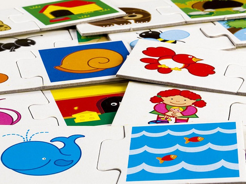 Imagen 3 de 4 de Juego De Mesa Infantil Donde Viven Con Encastre Ruibal