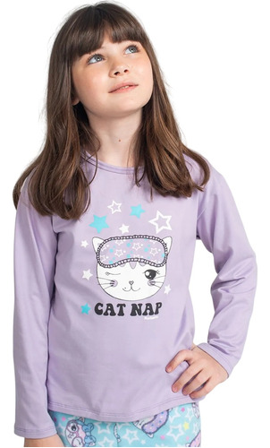 Pijama Nena Cat Nap Mariené Otoño Invierno Art 2072