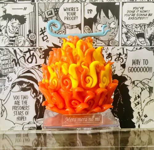 Yami Yami & Gomu Gomu No Mi - Akuma No Mi - One Piece - Miniatura